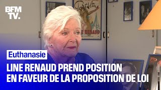 Euthanasie: Line Renaud prend position en faveur de la proposition de loi