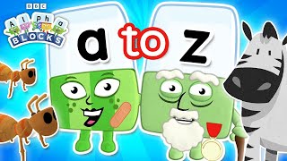 the a to z of animals learn to read for kids