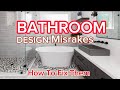 13 Bathroom Design Mistakes you need to avoid when you Design Your Bathroom 2023