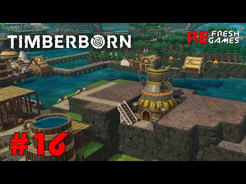 Видео: #16 Добытчик плохой воды   - Timberborn