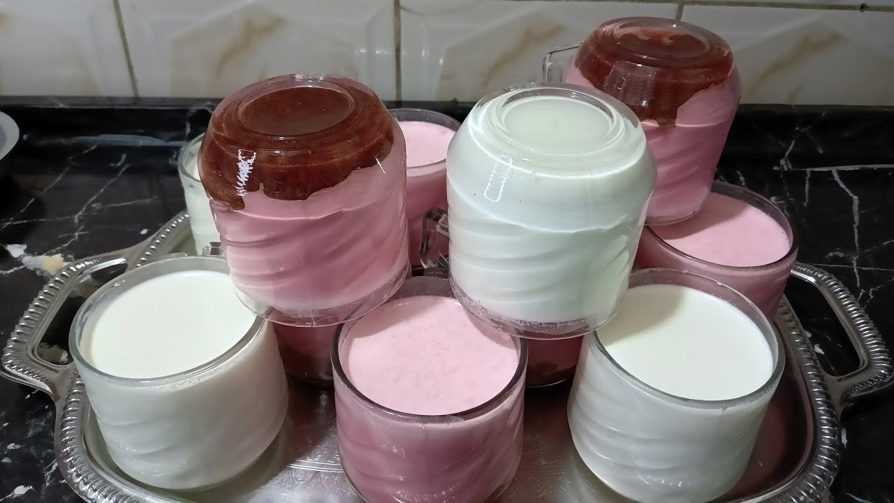 الزبادي البيتي واسرار نجاحه من غير ماكنه زبادي هاتندمو لو ماجربتوض الطريقه دي 👌🥰♥️