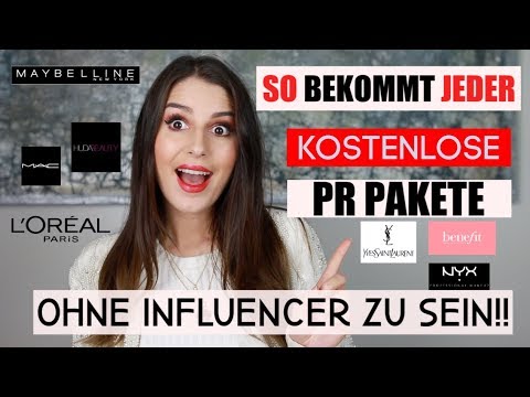 ? So BEKOMMT JEDER kostenlose PR PAKETE ohne Follower / Abonnenten ?