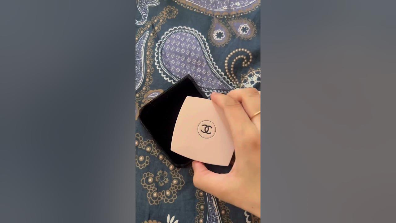 Unboxing my Chanel Compact Mirror in Ballerina 🩰 #chanel #chanelcodes