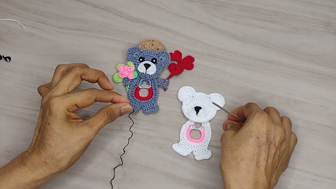 TEJE CONMIGO ESTOS BELLOS OSITOS  !!!