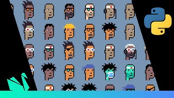 How to create 1000+ unique NFT-style images (like Cryptopunk) | Python Tutorial