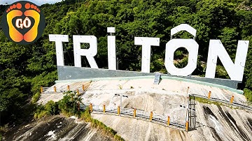 Flycam Núi Cô Tô - Tri Tôn An Giang | Thiên Tùng Đi Đó Đây |