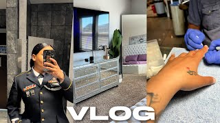 WEEKLY VLOG: NCO OF THE MONTH, GIVENCHY BOOTS GIVEAWAY + GOD&#39;S TIMING !! | ARMY BARBIE