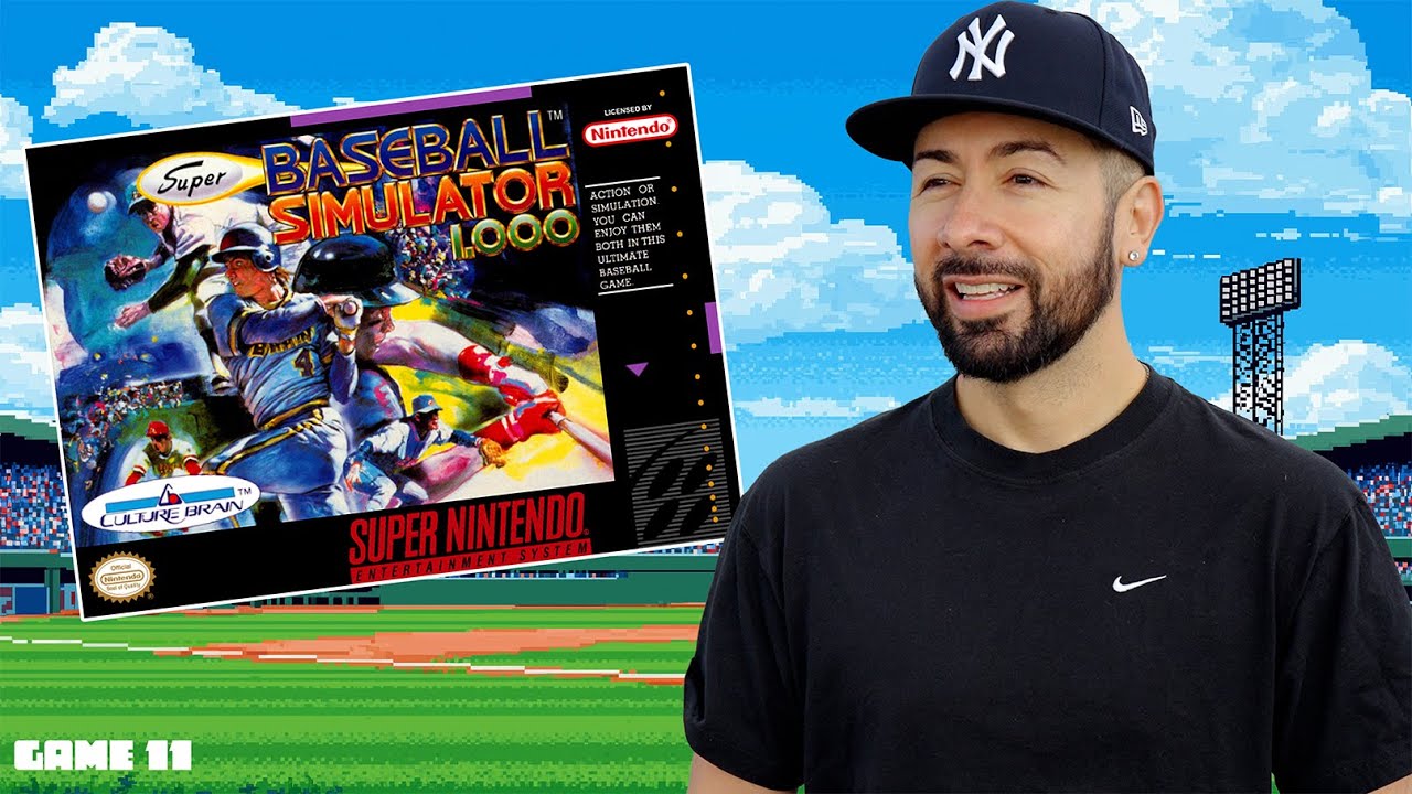 I Played the Most Epic Super Nintendo Baseball Game