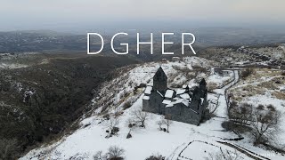 Tegher Monastery, Aragatsotn, Armenia | Տեղերի վանք, Արագածոտն, Հայաստան | Drone video 4K