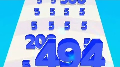 Number Merge Run Master 3D New update Gameplay Level 340