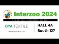 Join OYA TEXTILE at Interzoo 2024: The Premier Pet Industry Exhibition