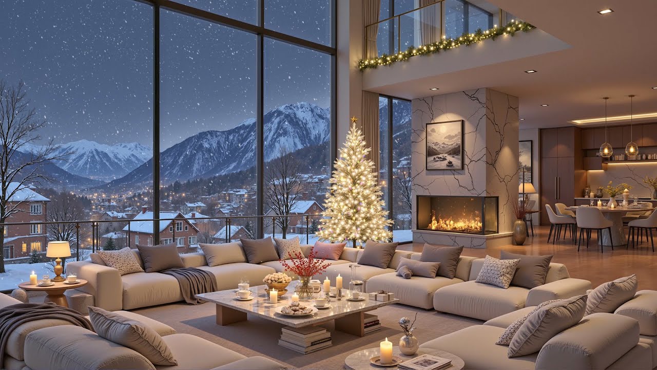 Photo inspiration: Gallery Detail: Winter Jazz At A Luxury Mountain Apartment Jazz Relaxing Music