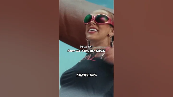 [Sampling] Doja Cat - Paint the Town Red (2023) #shorts #hiphop #sample