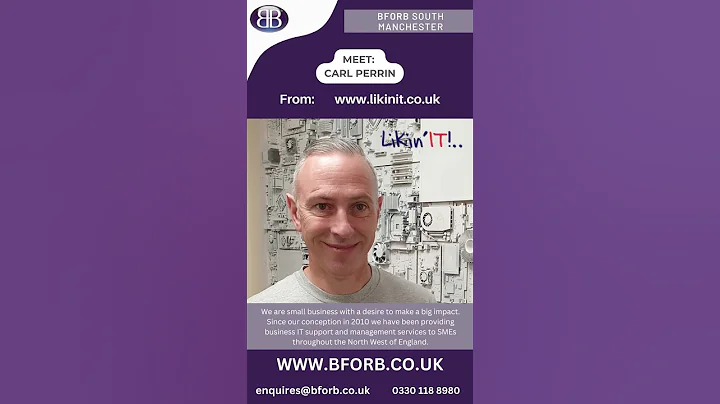 Carl Perrin - Our BforB South Manchester Member | ...