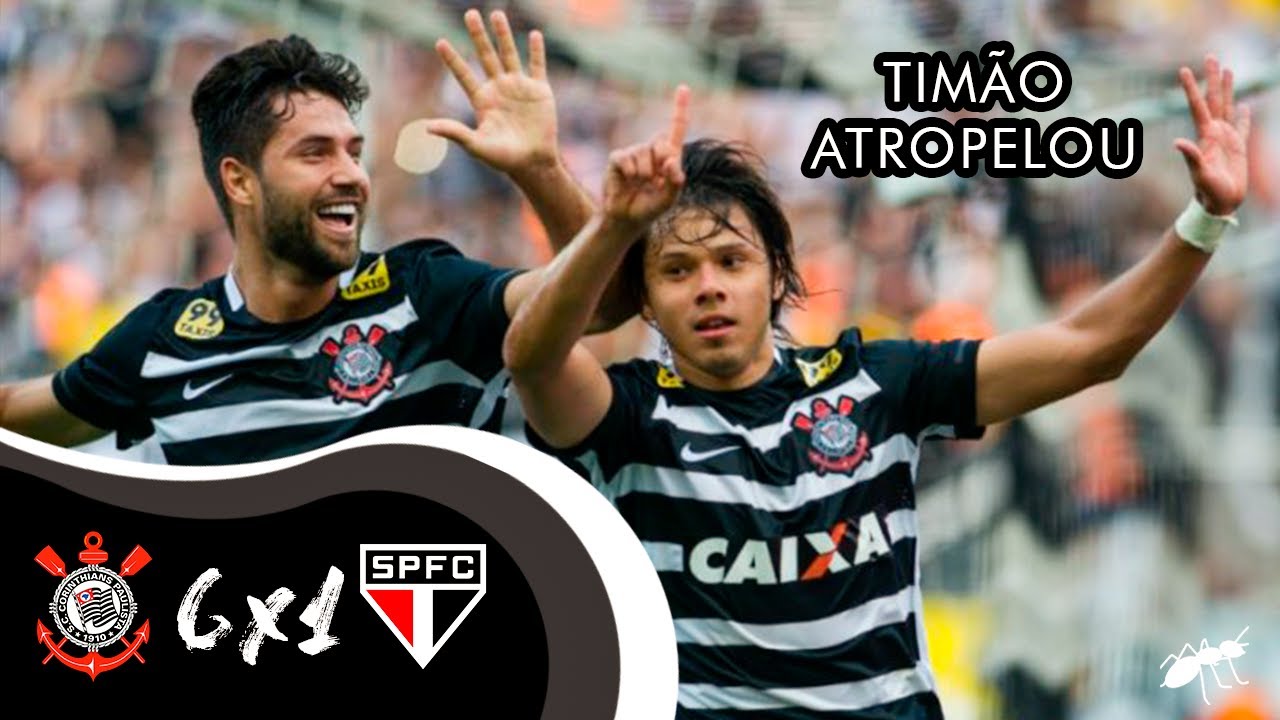 CORINTHIANS 6x1 SÃO PAULO MELHORES MOMENTOS BRASILEIRÃO 2015 GOLEADAS HISTÓRICAS YouTube CORINTHIANS 6x1 SÃO PAULO MELHORES MOMENTOS BRASILEIRÃO 2015 GOLEADAS HISTÓRICAS YouTube