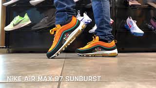 air max 97 sunburst on feet
