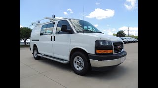 2018 GMC Savana 2500 Cargo Work Van For Sale! HVAC WORK READY! FACTORY WARRANTY! Stk#3362 2018 Gmc Savana G2500 Cargo Van