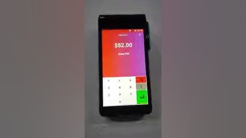 NEXGO Android POS Terminal Demo #creditcards #biomatric