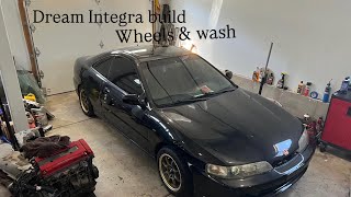 Dream Integra Build : Wheels & Wash