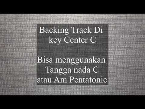 Backing track tempo 80 di Key Center C, simple Chord