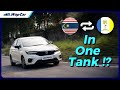 We did 4.05L/100 km in the 2023 Honda City 1.5 e:HEV in Malaysia, 1 Full Tank Over 900 km!! | WapCar