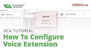 How to configure Voice Extension
