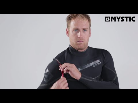 How to put on a front-zip wetsuit?