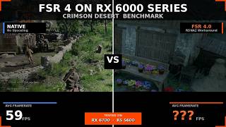 FSR 4 on RX 6700 — The Image Quality Surprised Me!