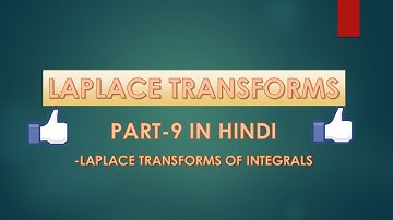 #9.Laplace Transform Of Integrals |AEM|👍