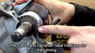 Assembly of the Burton 2CV Parts Crankshaft and Camshaft