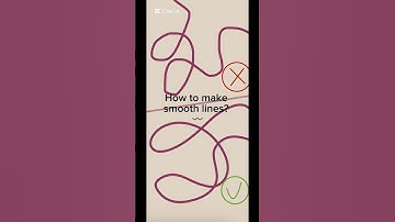 How do you make your lines smooth 〰️ | iArtbook
