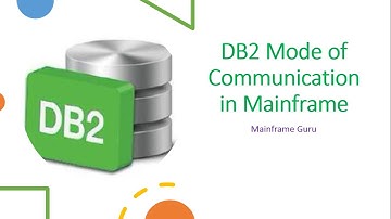 DB2 Mode of Communication in Mainframe | SPUFI/QMF | COBOL/JCL | CICS - 3 Ways for DB2 operation
