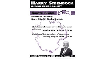 Steenbock Lecture - Günter Blobel 05/20/1997