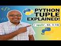 Python Tuple Explained for beginners .#python #pythontuples