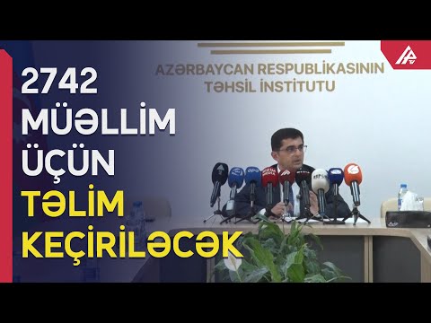 Müəllimlərə təkrar şans veriləcək - Sertifikasiyaya nə vaxt start veriləcək? – APA TV