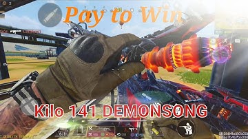 CoD Mobile - BR Blackout with Mythic Kilo 141 DEMONSONG 😈