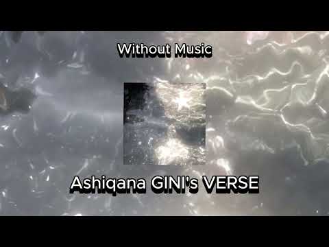 GINI Verse- Aashiqana (Vocals Only Loop) | Chaar Diwaari ft. Indian Ocean | No Music | Acapella