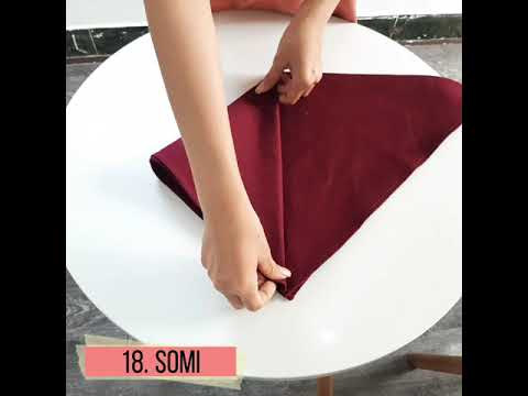 khan khach san Update New 25 Kiểu Xếp Khăn Ăn | Nghiệp vụ Nhà hàng - Khách sạn | Hà Cẩm Thương B1811067