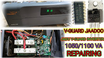 V-GUARD JAADOO 1050/1100 VA INVERTER REPAIRING DRIVER IC 83202 IC NUMBER MOSFET K100E03G1 LAGA HAI