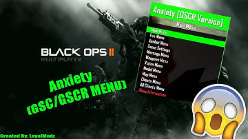[BO2 1.19/GSC] Anxiety GSC/GSCR Menu + Free Download