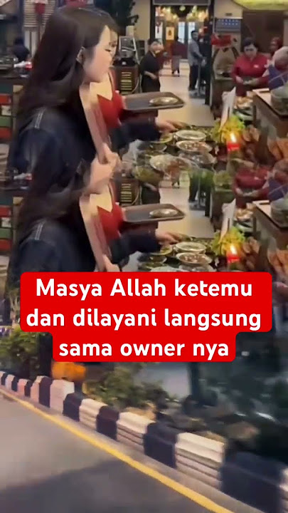 Masya Allah, I met and was served directly by the owner #newestfuji