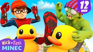 Spider Nick And Dumb Zombie's Impossible Mission - Scary Teacher 3D Rescue Tani