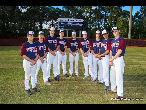 William T Dwyer High School Panthers Baseball Class of 2020 Seniors