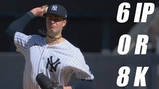 Cam Schlittler Strikes Out 8 over 6 Shutout Innings vs Mets