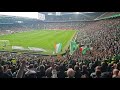Celtic fans outstanding  a special atmosphere at celtic park 