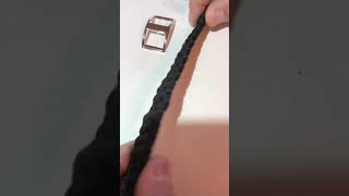 How to put on a Conway buckle and snap