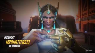 Overwatch Quickie: Symmetra Spawn Camping!!!