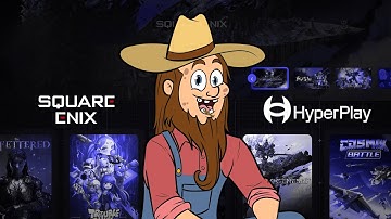 Square Enix invests in NFT Gaming Platform HyperPlay | Cryptoon #crypto #nft #nftgaming #nftgame