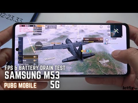 Samsung Galaxy M53 PUBG Gaming test | Dimensity 900, 120Hz Display