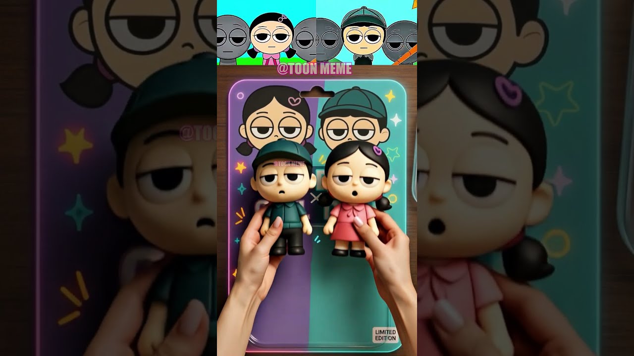 Unboxing Incredibox Sprunki OC Boy Doll And Girl Sprunkioc Squidgame3